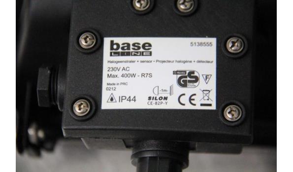 2 halogeenlampen vv sensor BASE LINE 400w